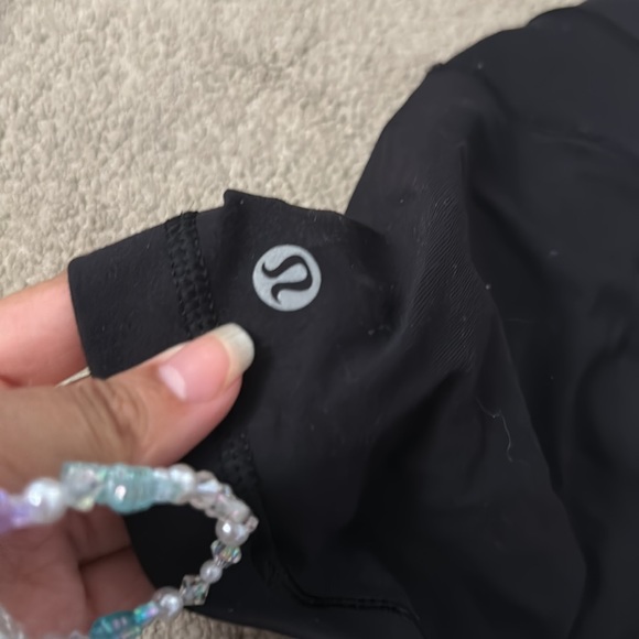 Black lululemon shorts - Picture 3 of 3